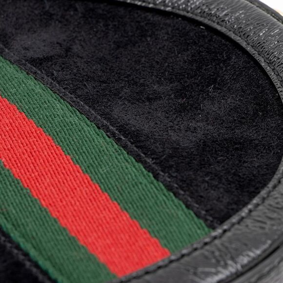 Gucci Suede Ophidia Round Mini Shoulder Bag - Picture 13 of 15